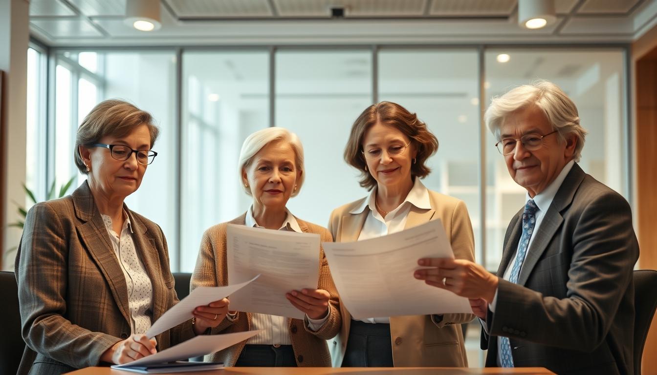 Senior legal support team